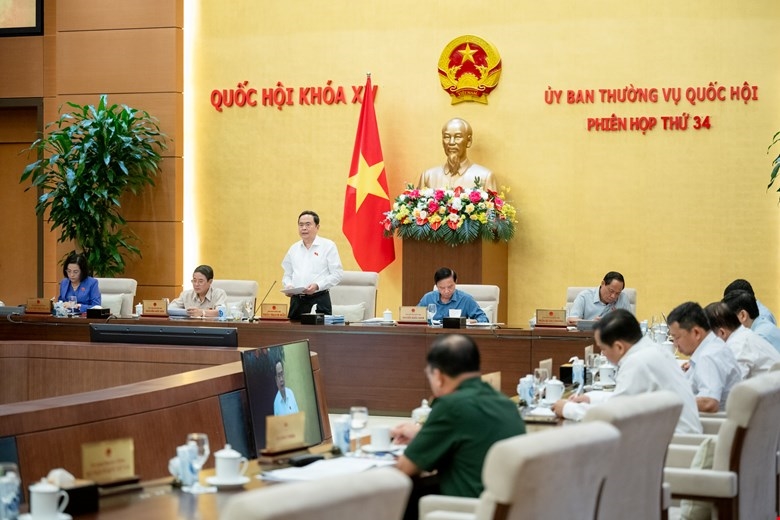 Inauguran la 34 ª Reunión del Comité Permanente de la Asamblea Nacional de Vietnam