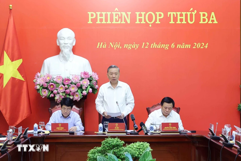 Presidente de Vietnam preside reunión para evaluar cuestiones teóricas y prácticas sobre renovación nacional