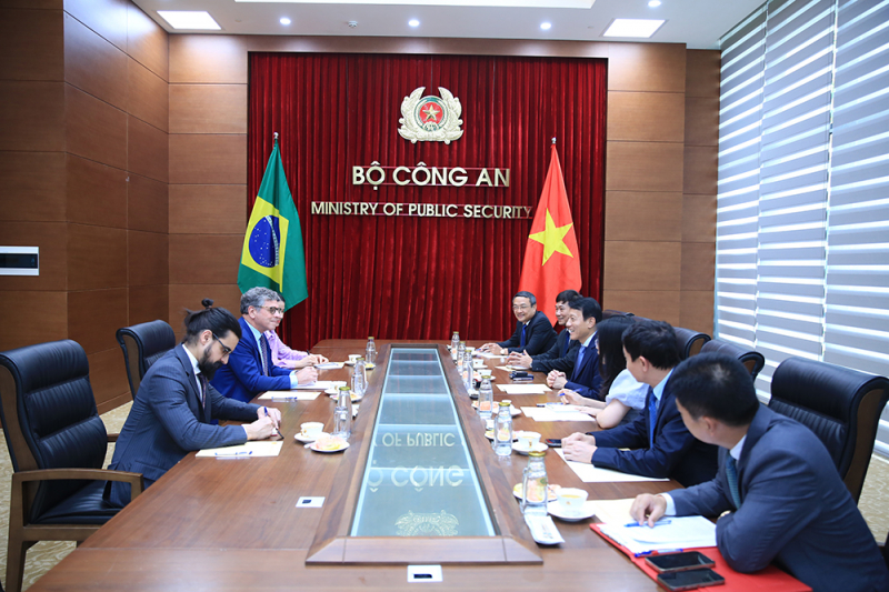 Vietnam y Brasil promueven cooperación en prevención y combate al delito