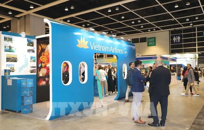 Empresas vietnamitas participan en exposición de viajes en Hong Kong China