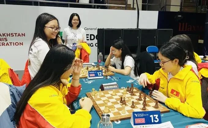Vietnam ocupa tercer lugar del Campeonato juvenil de Ajedrez de Asia