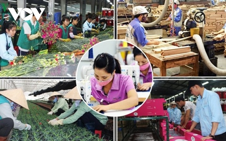 El crecimiento de la economía de Vietnam puede alcanzar un 6,42  en la primera mitad del año