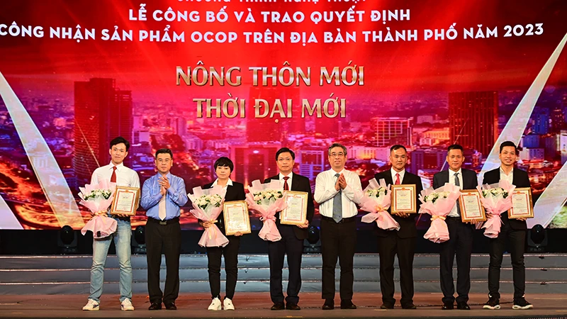 Anuncian decisión de reconocer los productos OCOP de Ciudad Ho Chi Minh en 2023