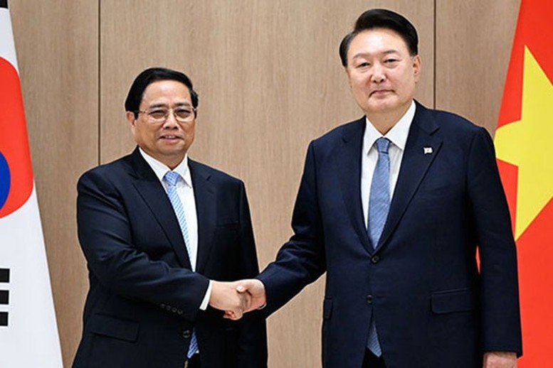 Visita exitosa a Corea del Sur del primer ministro Pham Minh Chinh