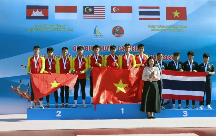 Vietnam encabeza el medallero en los torneos de remo y piragüismo del Sudeste Asiático