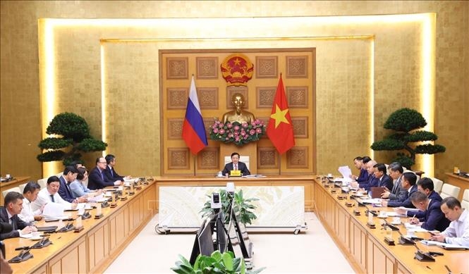 Reunión en línea de la Comisión Intergubernamental de Cooperación Económica, Comercial, Científica y Técnica Vietnam-Rusia
