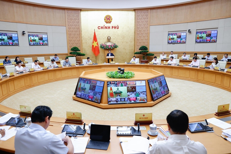 Promulgan resolución sobre reunión ordinaria del Gobierno de Vietnam del mes de junio
