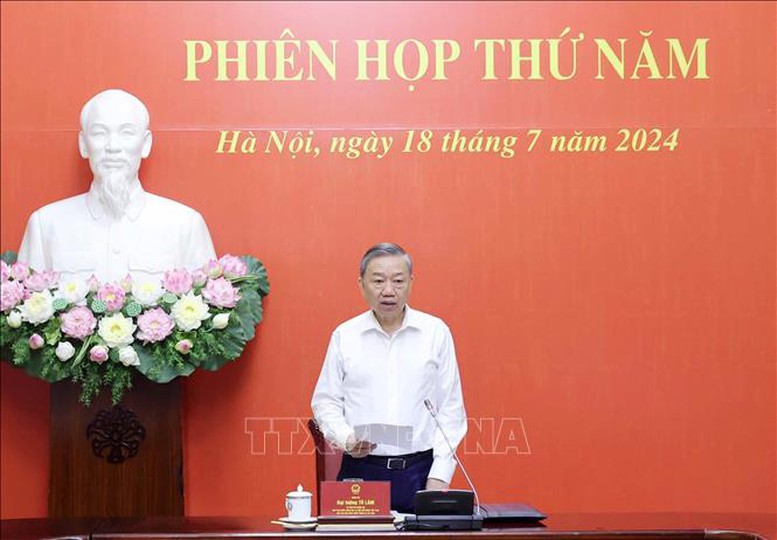 Celebran V Reunión del Consejo de Defensa y Seguridad Nacional de Vietnam