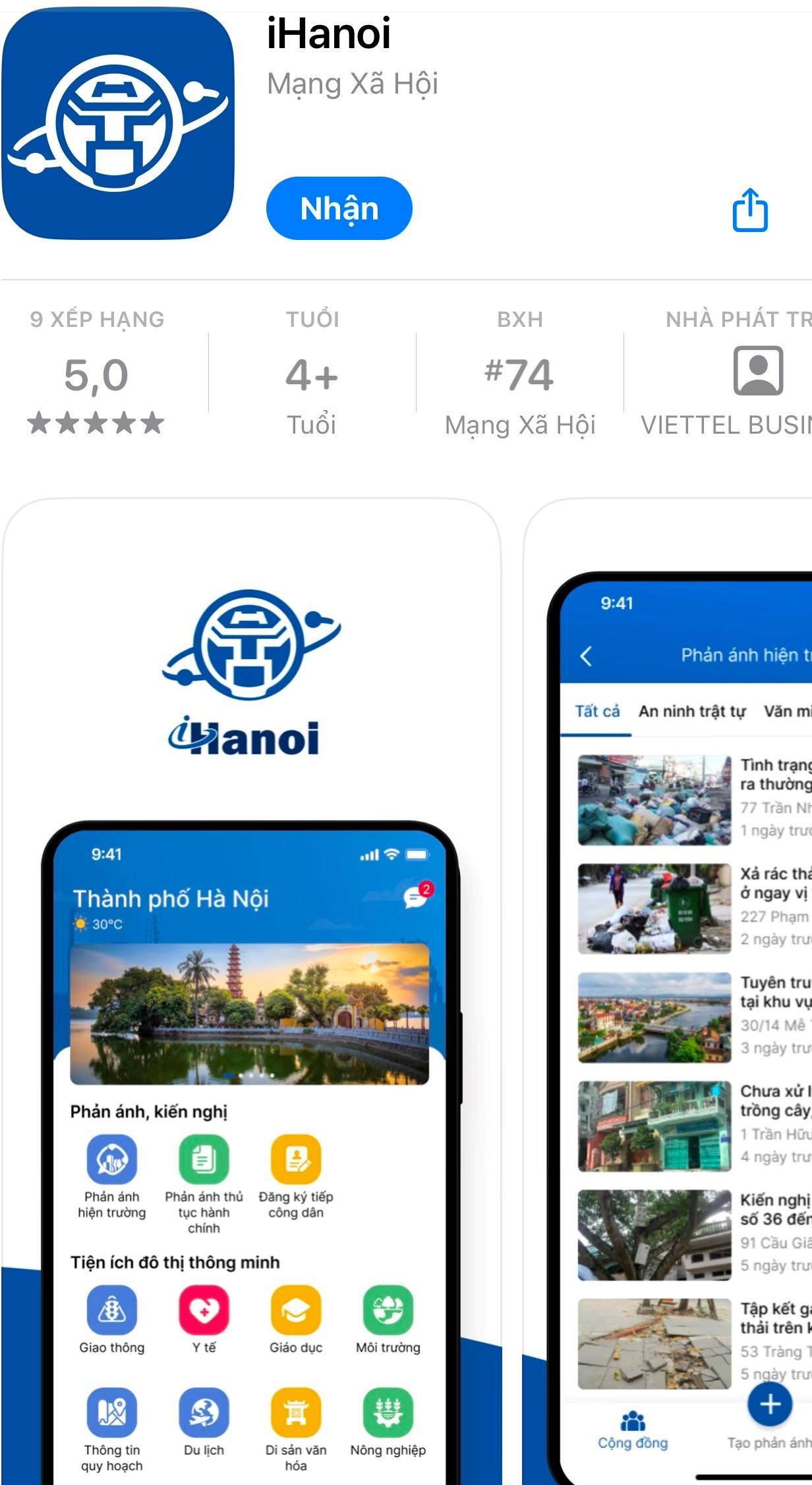 iHaNoi registra 52 000 cuentas y recibe 20 000 visitas diarias