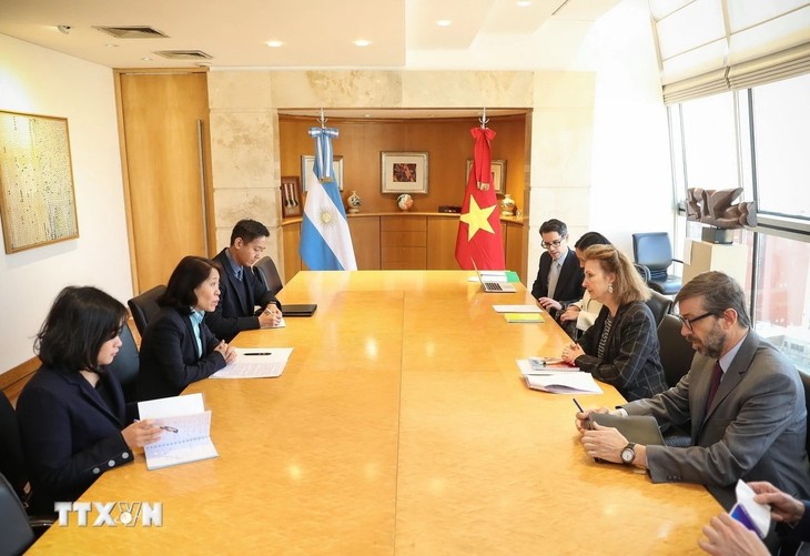 Argentina y Vietnam fortalecen relaciones de cooperación