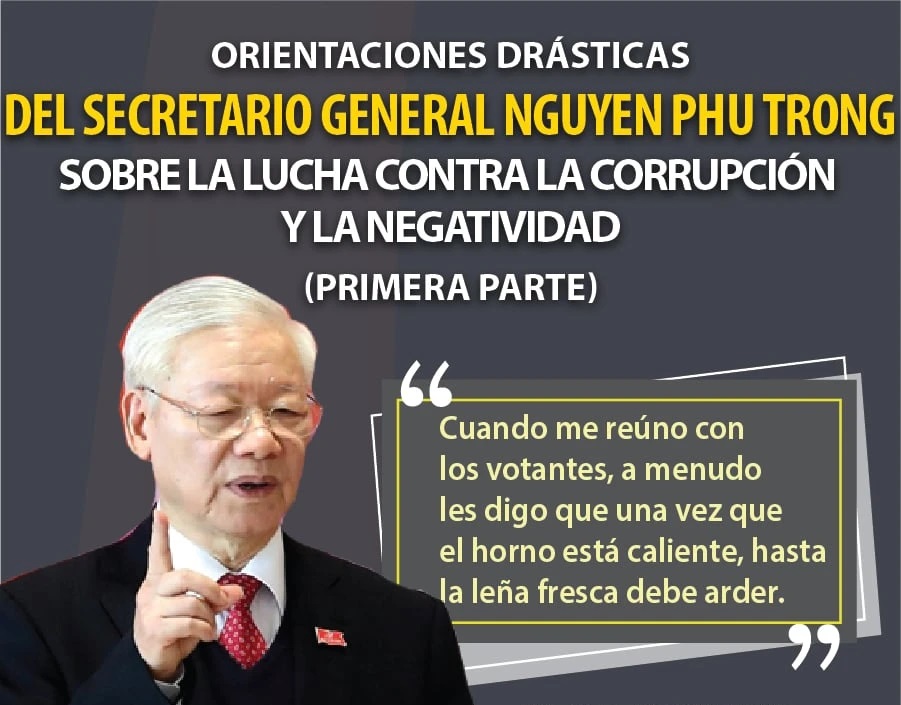 Orientaciones del máximo dirigente vietnamita sobre lucha anticorrupción