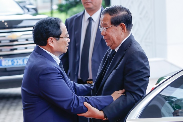 Primer ministro de Vietnam se reúne con el presidente del Senado camboyano