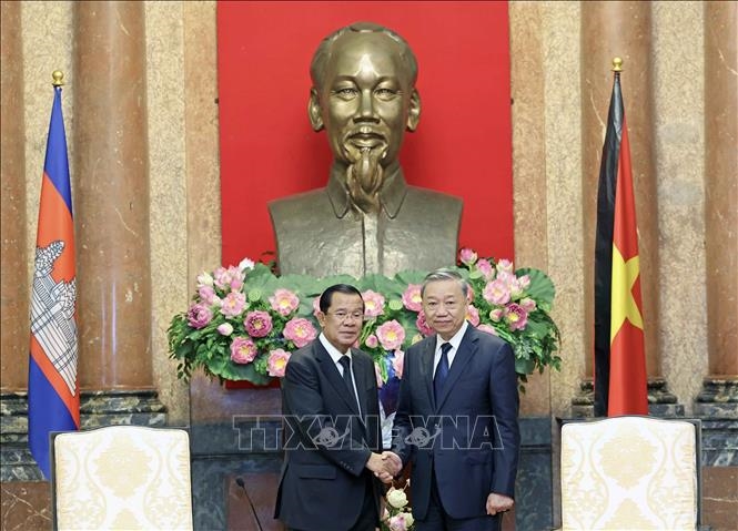 Presidente de Vietnam reafirma la determinación de fortalecer las relaciones con Camboya