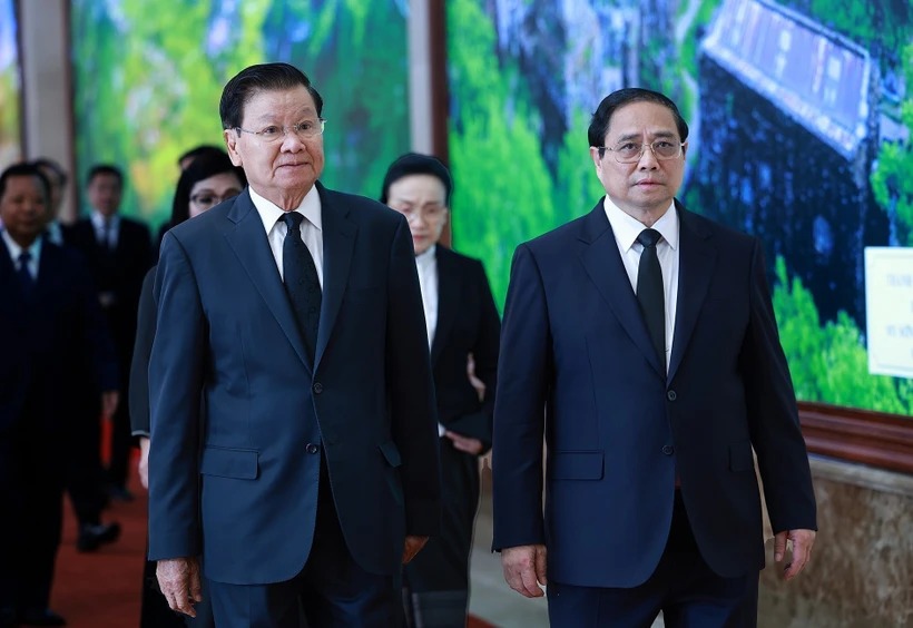 El Primer ministro de Vietnam se reúne con el máximo líder de Laos