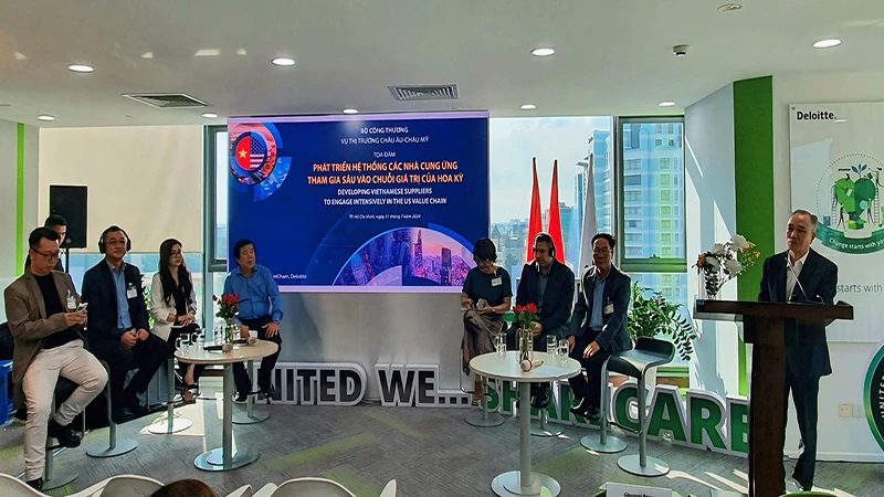Fortalecen la participación de empresas vietnamitas en cadenas de valor estadounidenses
