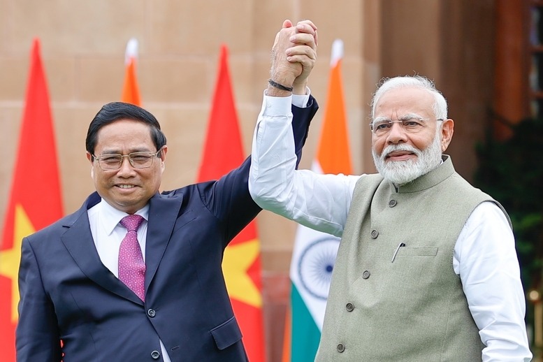 El primer ministro Pham Minh Chinh finaliza su visita de trabajo en la India