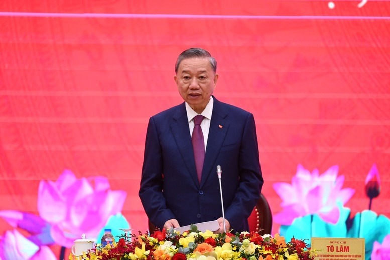 El secretario general del Partido Comunista y presidente de Vietnam, To Lam, preside conferencia de prensa