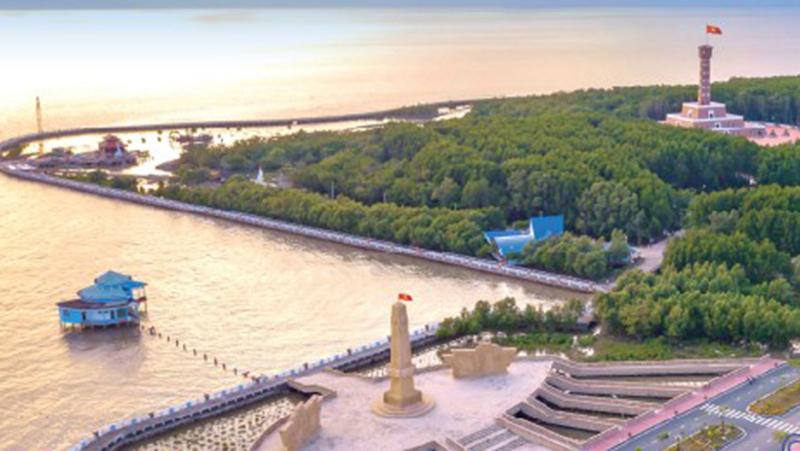 Los valores típicos de la Reserva Mundial de la Biosfera del Cabo Ca Mau