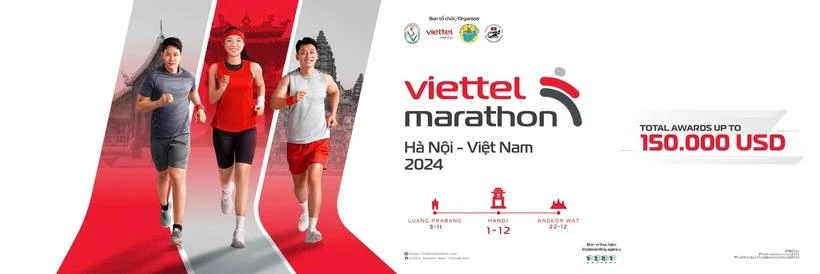 Viettel Marathon Series se disputará por primera vez en Vietnam, Laos y Camboya