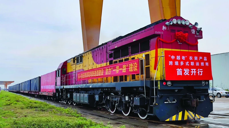 El ferrocarril intermodal impulsa la cooperación económica entre Vietnam y China