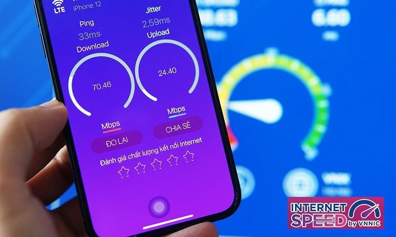 Velocidad de internet móvil en Vietnam aumenta 1,4 veces en cinco meses