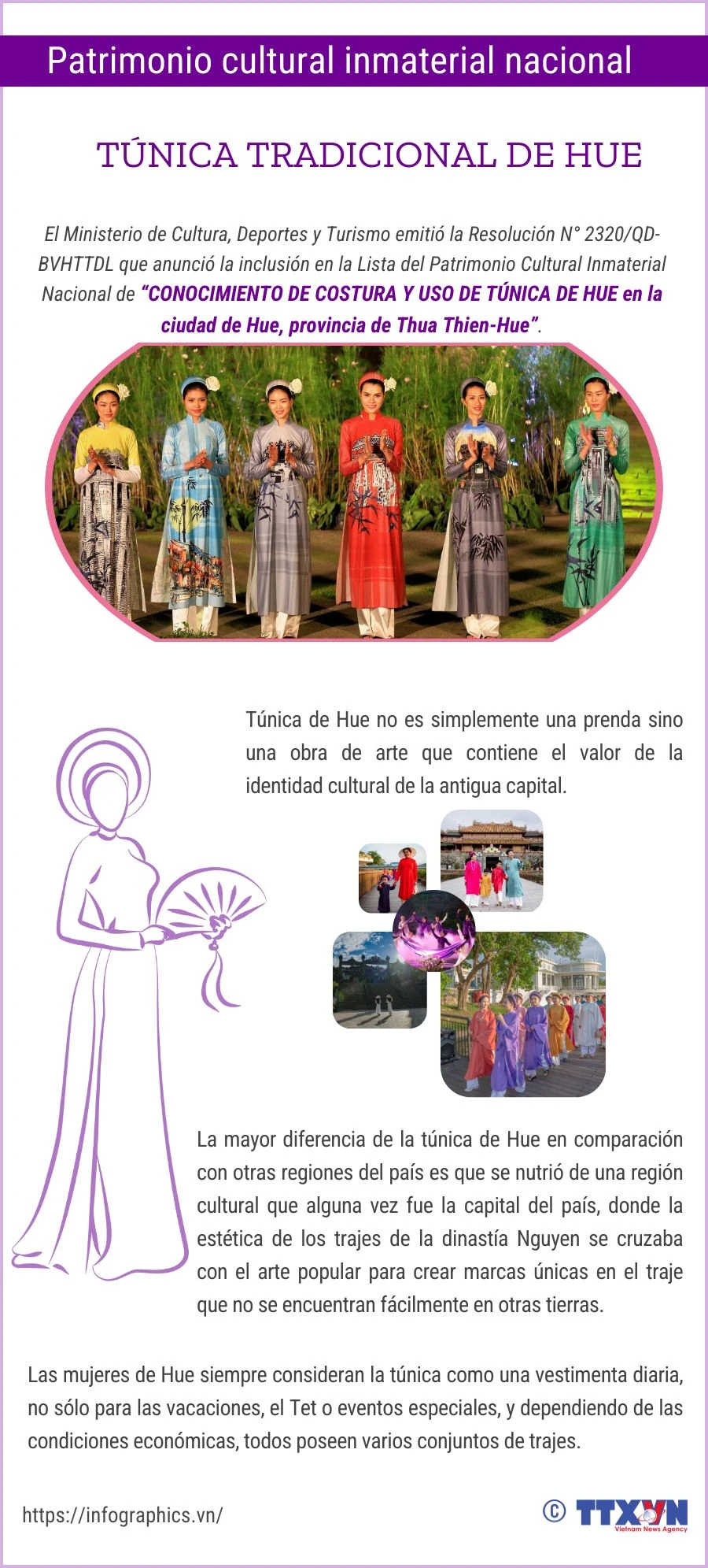 Túnica de Hue - Patrimonio Cultural Inmaterial Nacional