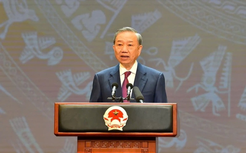 El máximo líder de Vietnam destaca oportunidades de desarrollo nacional