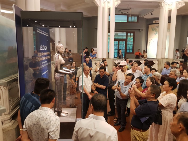 Inauguración de la exposición temática Tesoros de la civilización Champa, Huellas del tiempo