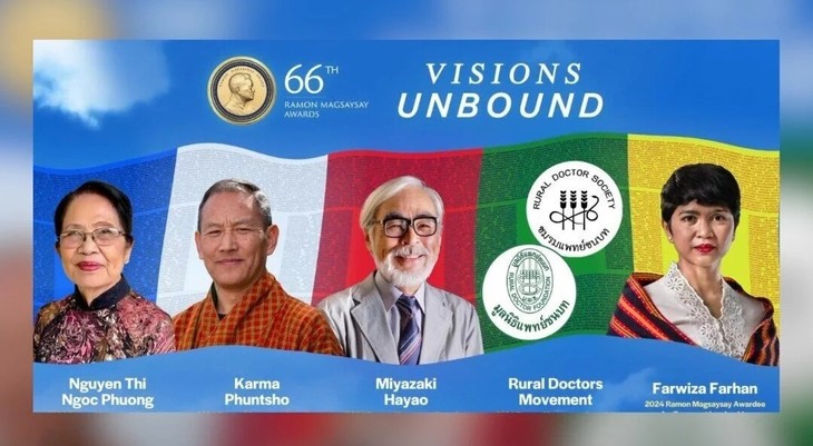 Médica vietnamita recibe el “Nobel de Asia”