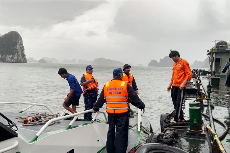 Rescatados 43 pescadores en peligro en el mar tras el paso del tifón Yagi