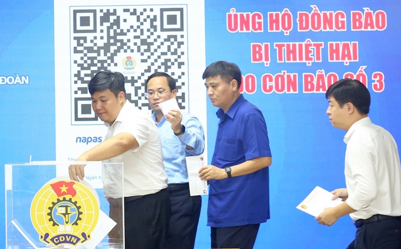 Organizaciones partidistas y juveniles responden a campaña de apoyo a víctimas del tifón Yagi