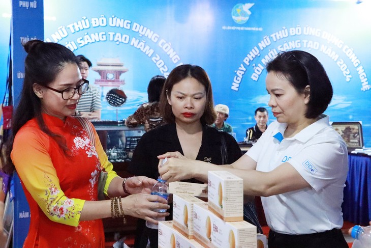 Programas de asistencia para apoyar a mujeres emprendedoras de Hanói