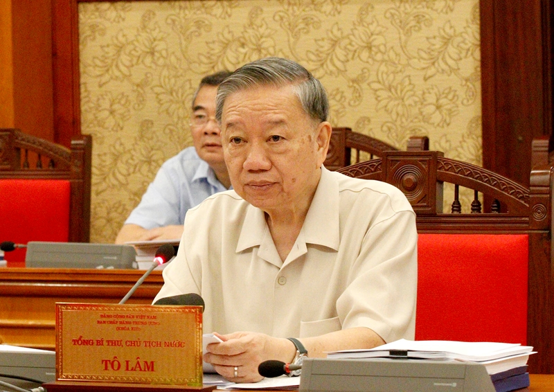 El máximo líder de Vietnam, To Lam, orienta el desarrollo de Hai Phong