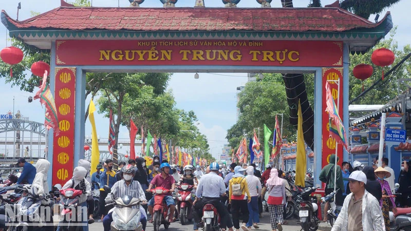 Kien Giang organiza festival anual en homenaje al héroe nacional Nguyen Trung Truc