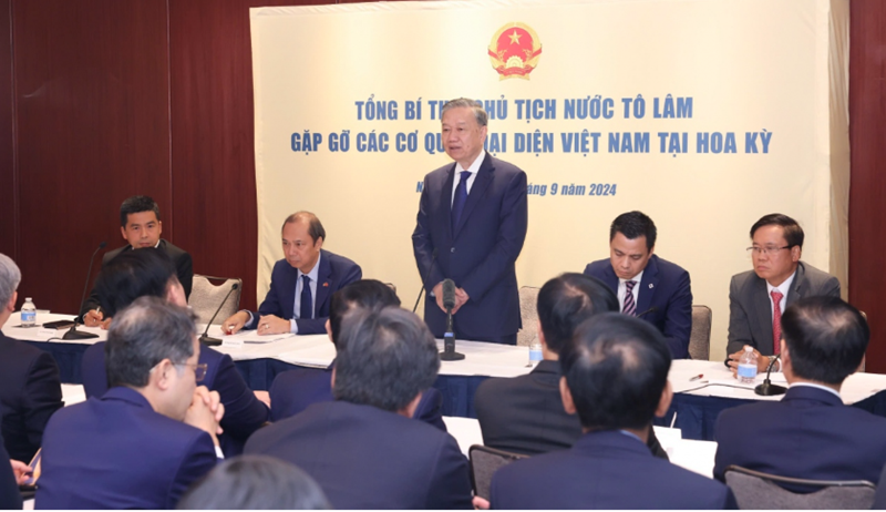 Estados Unidos es una de las naciones importantes en la política exterior de Vietnam, dice To Lam