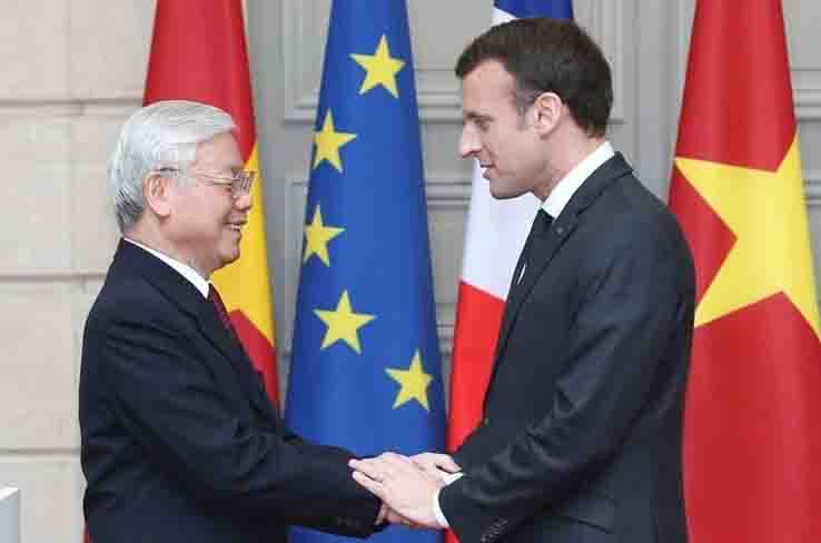 Vietnam y Francia mantienen una estrecha asociación estratégica