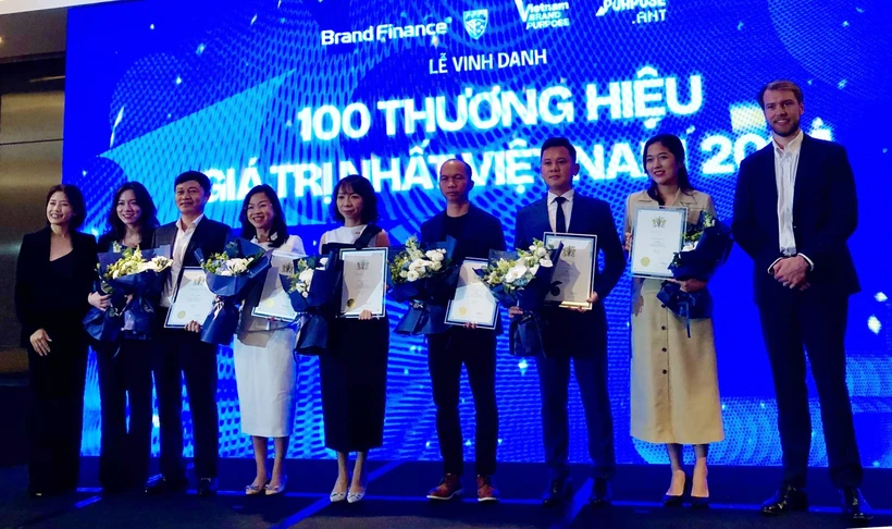 Honran a las 100 marcas más valiosas de Vietnam en 2024
