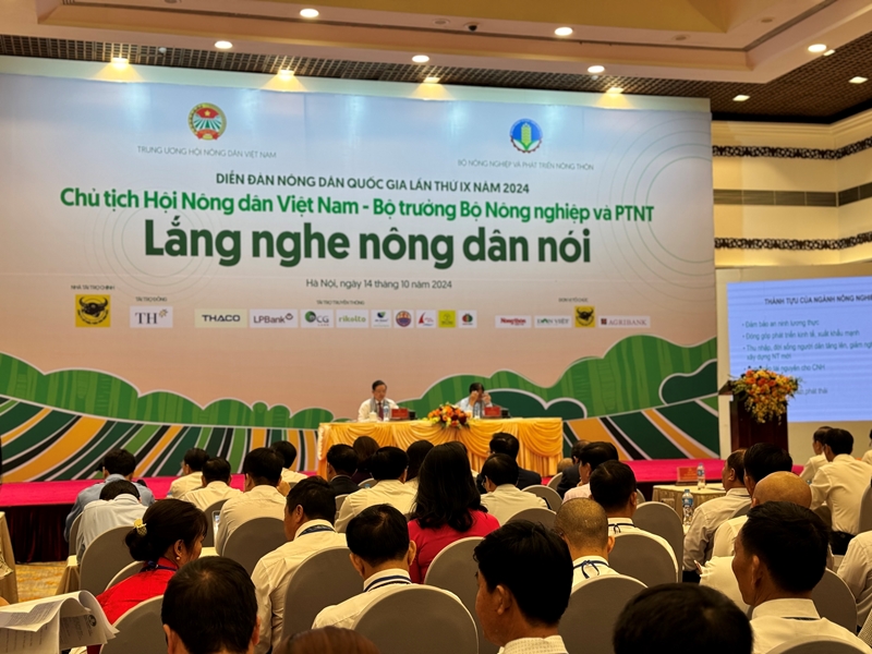 El noveno Foro Nacional de Agricultores destinado a reformas posteriores al tifón y a una agricultura sostenible