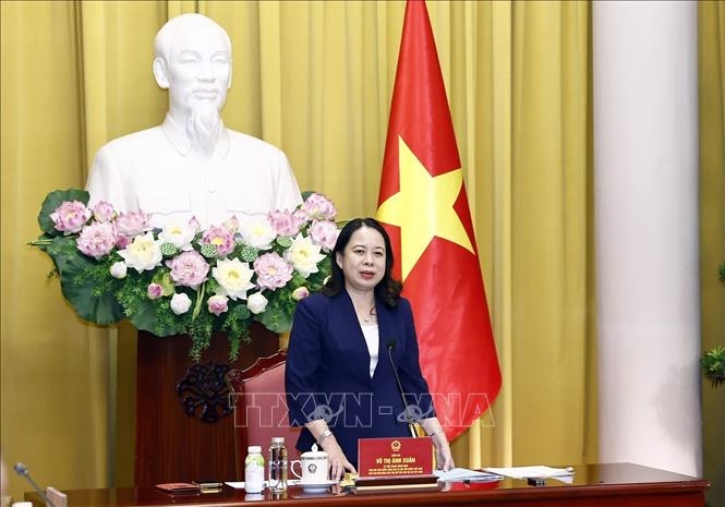 La vicepresidenta insta a renovar las operaciones del Fondo Nacional para los Niños Vietnamitas