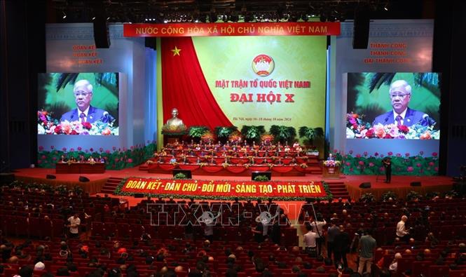 Comienza el X Congreso Nacional del Frente de la Patria de Vietnam