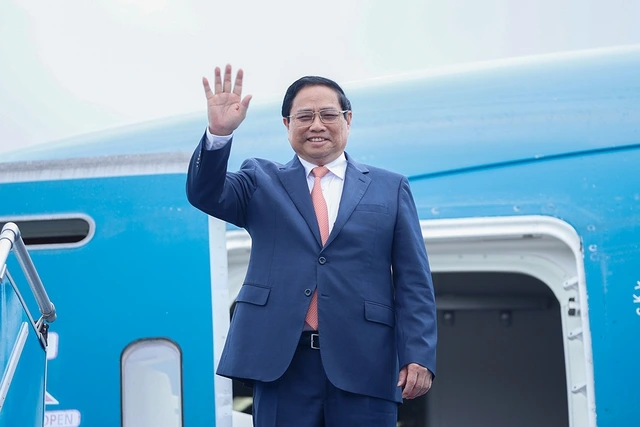 Primer Ministro de Vietnam llega a Rusia para su asistencia a la Cumbre BRICS+