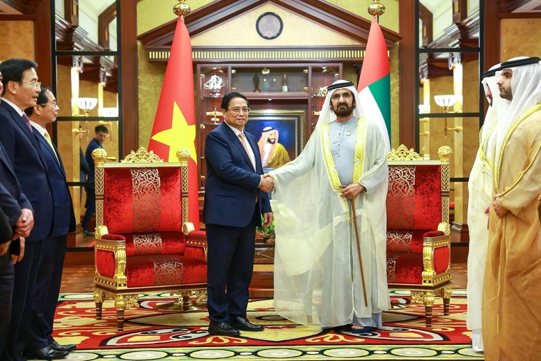 Los líderes de Vietnam y Emiratos Árabes Unidos acuerdan áreas clave de cooperación
