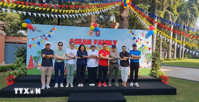 Festival Deportivo y Familiar de ASEAN en India Fortaleciendo la cohesión de la comunidad ASEAN