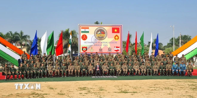 Vietnam y la India mantienen el ejército bilateral sobre el mantenimiento de la paz