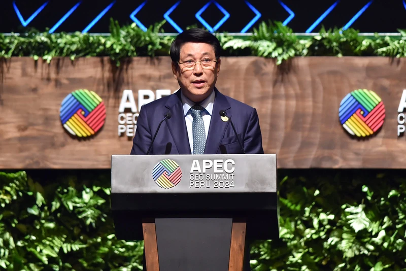 Vietnam apuesta por el libre comercio y la integración internacional en la semana de la APEC 2024