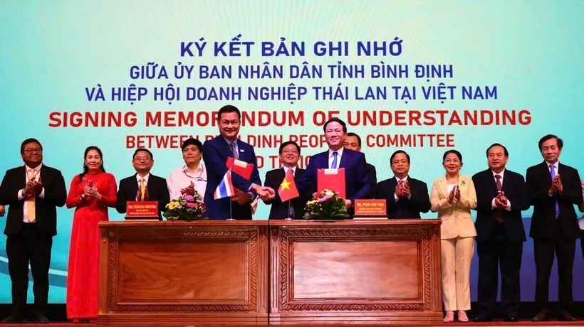 Provincia central de Binh Dinh fortalece cooperación con empresas tailandesas