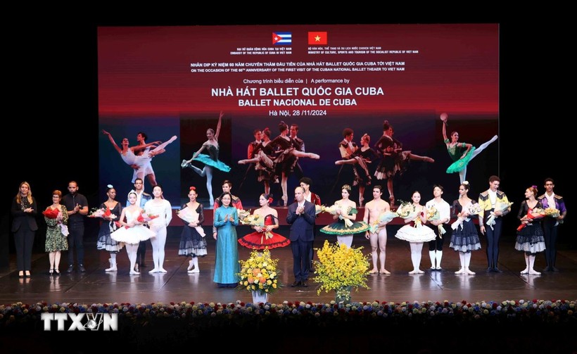 Celebra el Ballet Nacional de Cuba aniversario 60 de su primera actuación en Vietnam