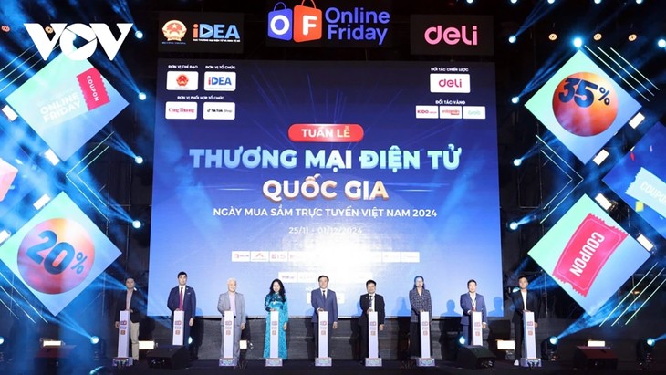 Online Friday fuerte progreso de los productos vietnamitas en la era del comercio electrónico