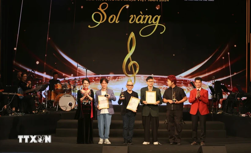 Por primera vez se otorgan los Premios de Música de Vietnam en Hai Phong