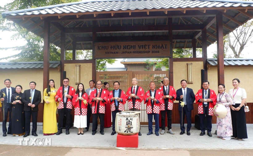 Inaugurada Casa de Amistad Vietnam-Japón en la provincia de Long An